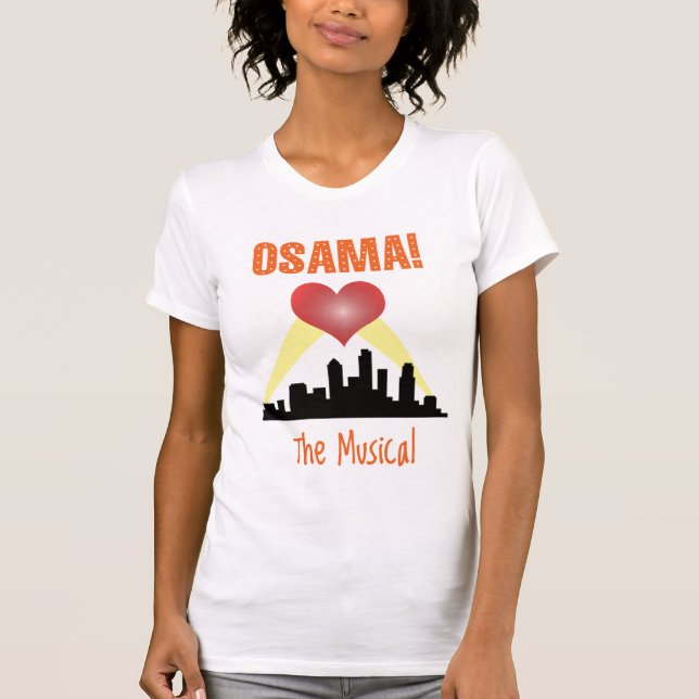 T-shirts Osama: O Musical (Frente)