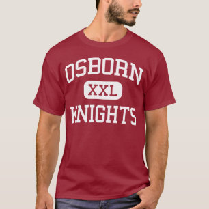 T-shirts Osborn - cavaleiros - segundo grau - Detroit