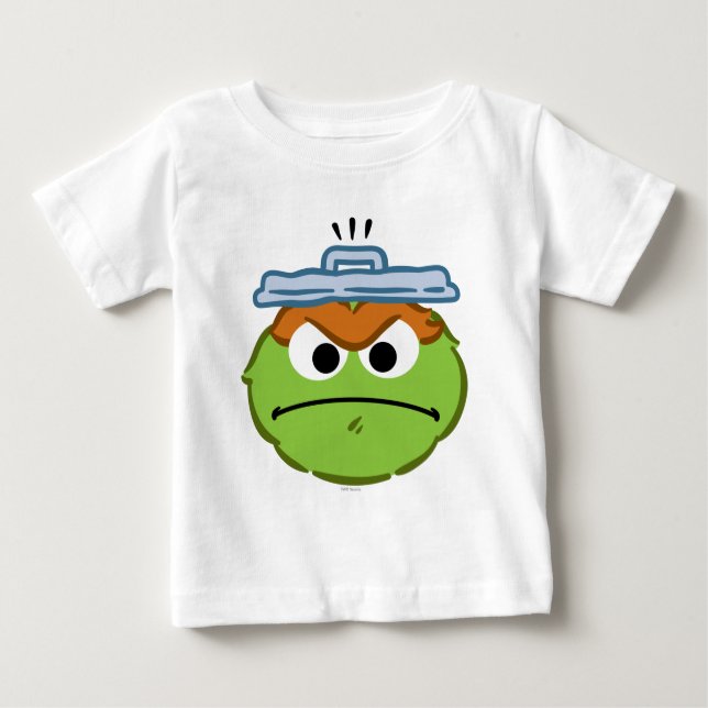 T-shirts Oscar Angry Face (Frente)