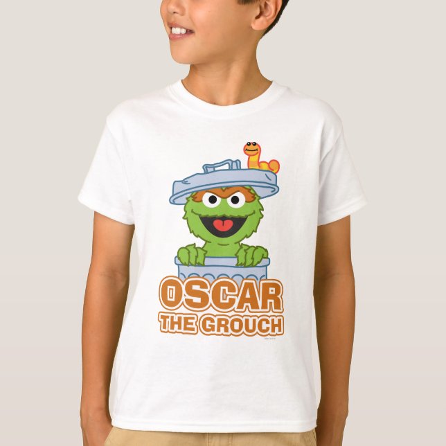 T-shirts Oscar, o Monstro Clássico (Frente)