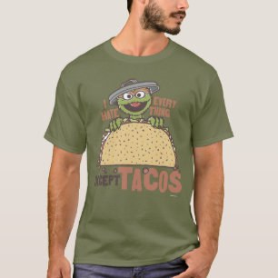 T-shirts Oscar Odeio Tudo Exceto Tacos