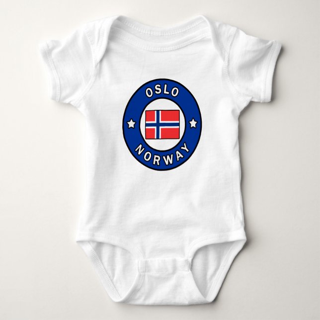 T-shirts Oslo Noruega (Frente)