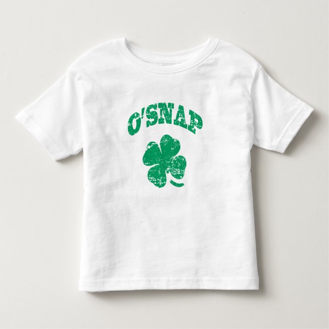 T-shirts O'SNAP - St Patrick engraçado (Frente)