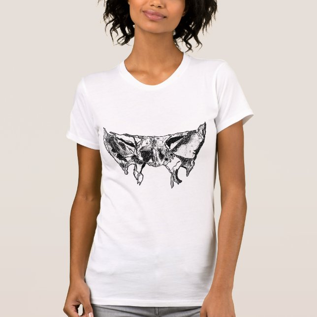 T-shirts Osso esfenoidal (Frente)