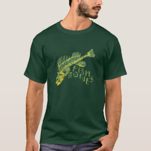 T-shirts Ossos de peixes