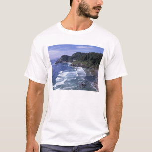 T-shirts OU, Costa do Oregon, Farol de Heceta Head, em