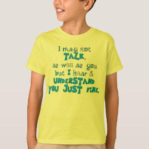 T-shirts Ouça & compreenda