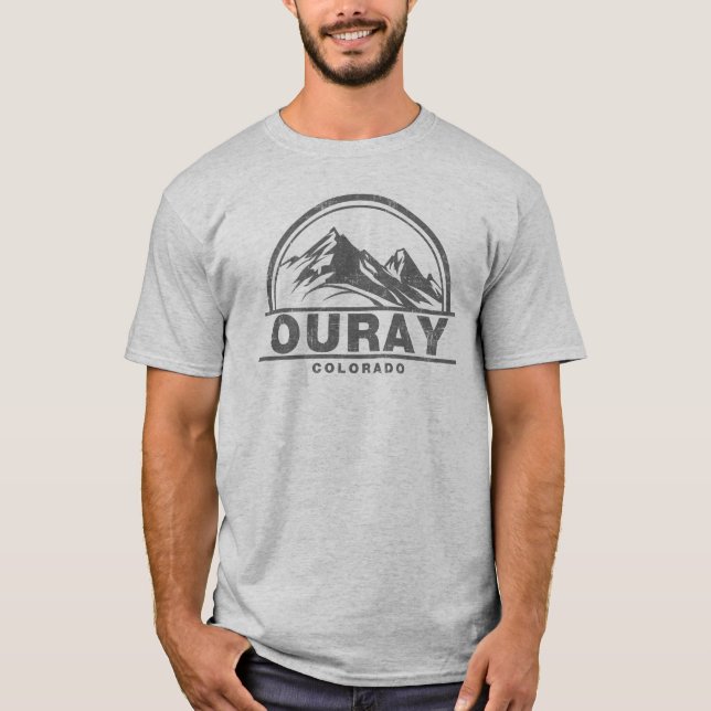 T-shirts Ouray Colorado (Frente)