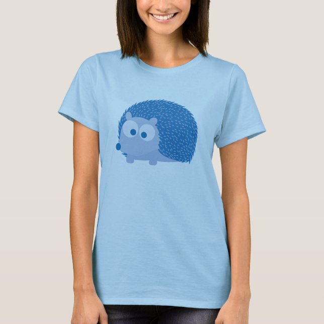 T-shirts ouriço azul (Frente)