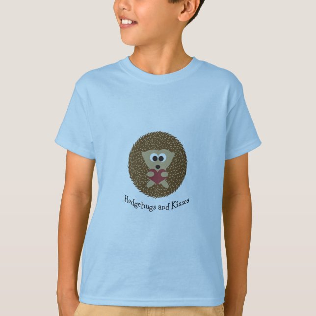 T-shirts Ouriços e Beijos Ouriço (Frente)