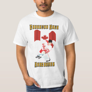 T-shirts Ouro de Canadá - hóquei das olimpiadas dos homen