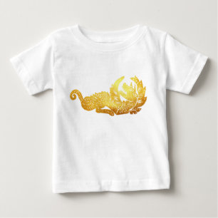 T-shirts Ouro Dragão Baby Fine Jersey