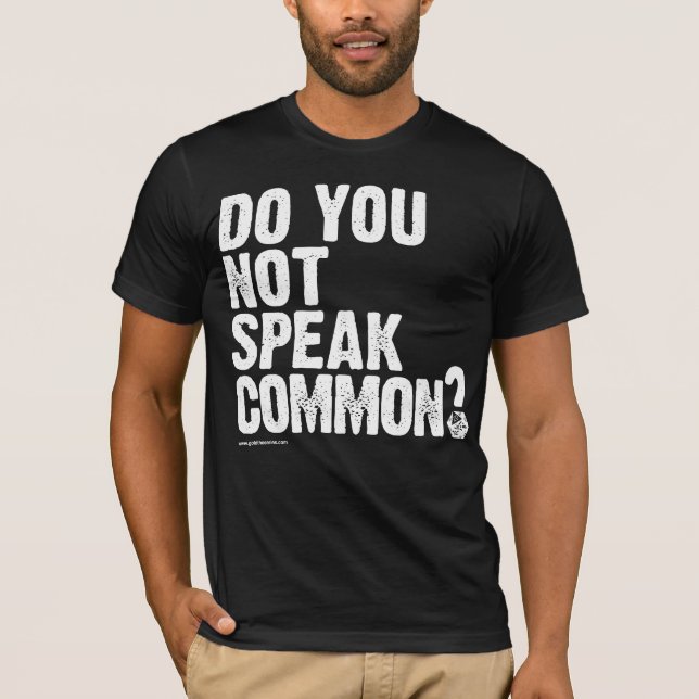 T-shirts OURO: Olá!? (Frente)