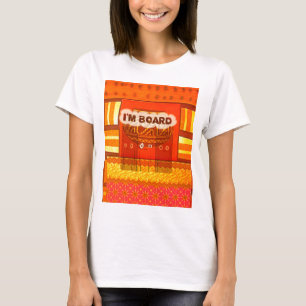 T-shirts Ouro Vermelho Africano Tradicional de Cores Tradic