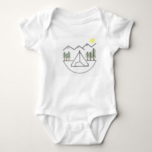 T-shirts Outdoorsman futuro Onsie para seu pequeno