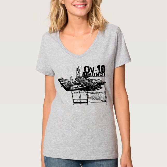 T-shirts OV-10 Bronco (Frente)