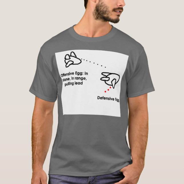 T-shirts Ovos de combate (Frente)