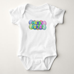 T-shirts Ovos de Páscoa coloridos - Felz pascoa