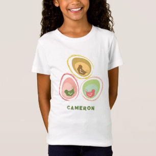 T-shirts Ovos de Páscoa Doces e Elegantes com Tons Pastéis