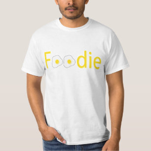 T-shirts ovos fritos do foodie