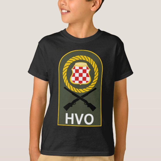 T-shirts Oznakom Suveniri sa HVO (Frente)