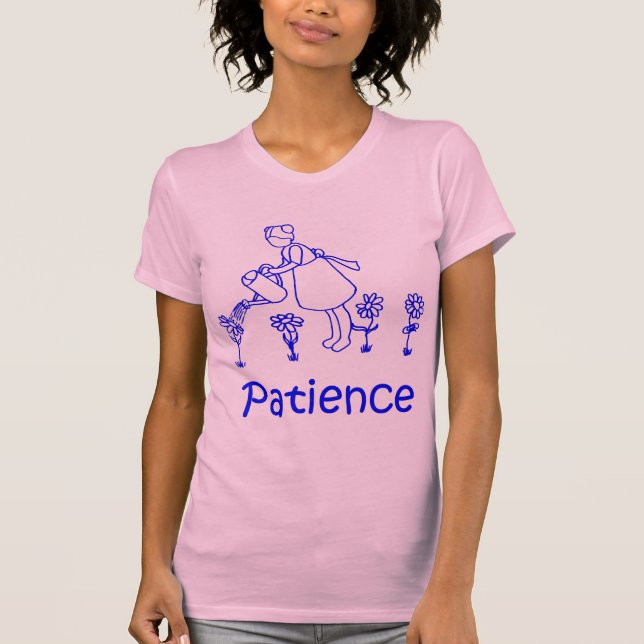 T-shirts paciência (Frente)