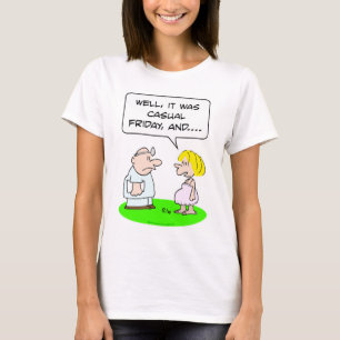 T-shirts paciente sexta-feira ocasional grávida do doutor
