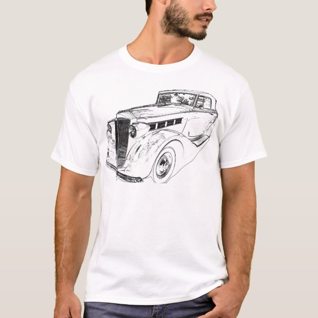 T-shirts Packard (Frente)