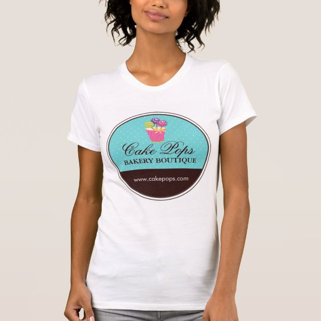 T-shirts Padaria bonito T'Shirt do cupcake | (Frente)