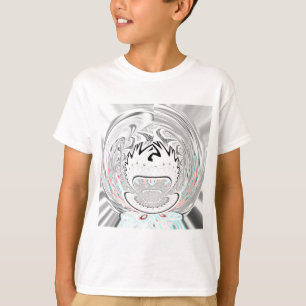 T-shirts Padrão da flora urbana moderna