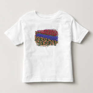 T-shirts Padrão de tulipas e flores de Jacinto de Uva, 3