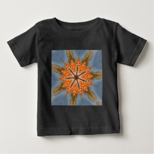 T-shirts Padrão-Leopardo abstrato: Um Efeito Caleidoscópio