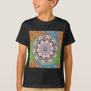 T-shirts Padrão tradicional africano de feijão
