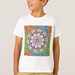 T-shirts Padrão tradicional africano de feijão