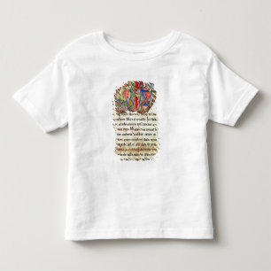 T-shirts Página da abadia de Kelso da carta patente com