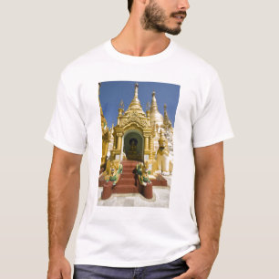 T-shirts Pagode Shwedagon (Paya), grande local de templo qu