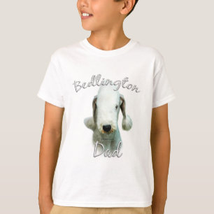 T-shirts Pai 2 de Terrier Bedlington