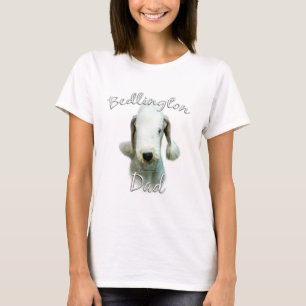 T-shirts Pai 2 de Terrier Bedlington