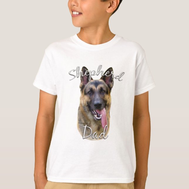T-shirts Pai 2 do german shepherd (Frente)