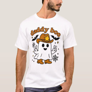 T-Shirts pai Boo Correspondentes a Laranja