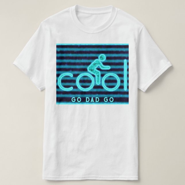 T-shirts Pai Ciclista (Frente do Design)