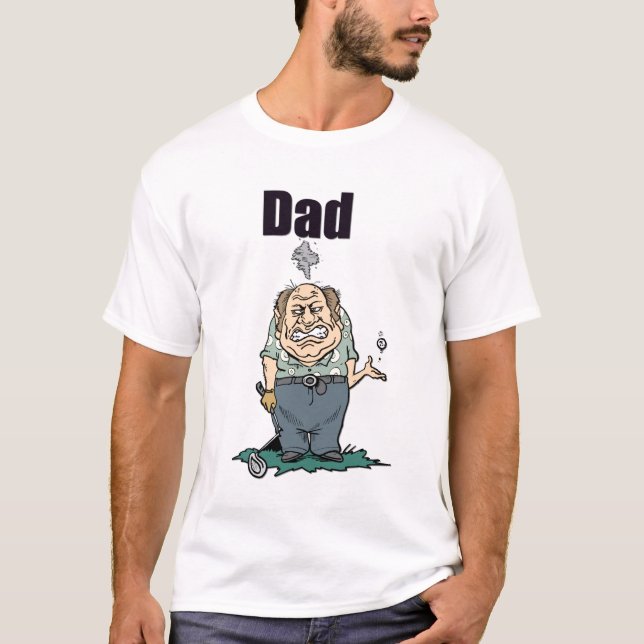 T-shirts Pai cozinhado (Frente)