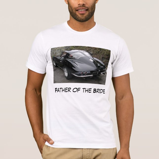 T-shirts Pai da Noiva Corvette (Frente)