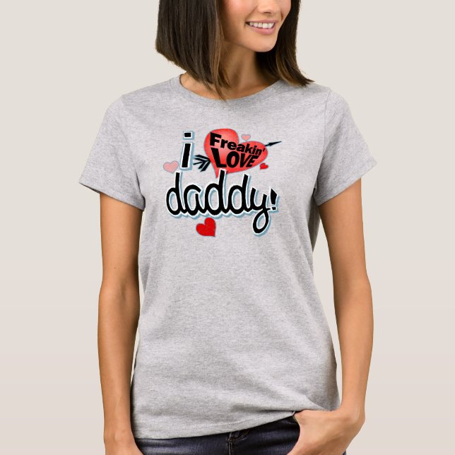 T-shirts Pai de AMOR! (Frente)