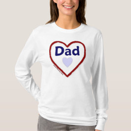T-shirts Pai de amor