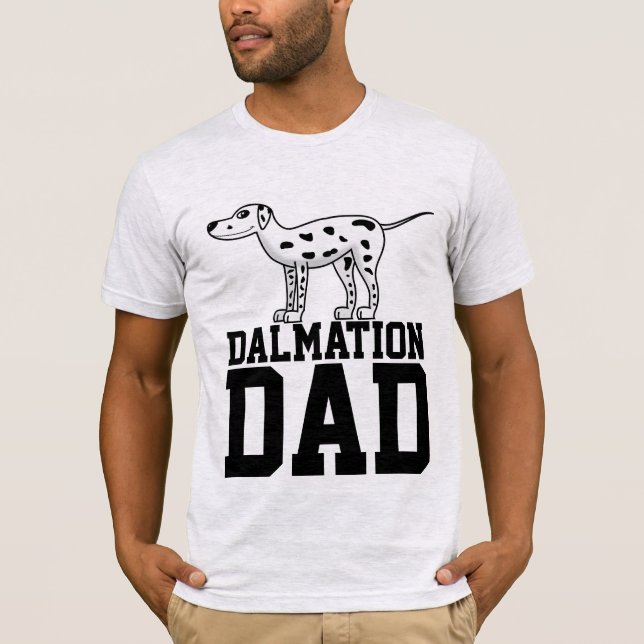 T-Shirts PAI DE CACHORRO DALMATION (Frente)