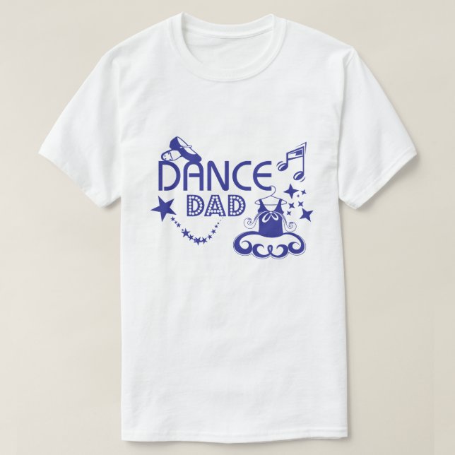T-shirts Pai de dança (Frente do Design)
