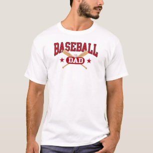 T-shirts Pai do basebol - colorido