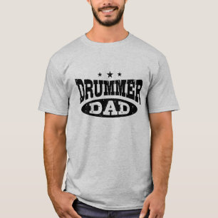 T-shirts Pai do baterista