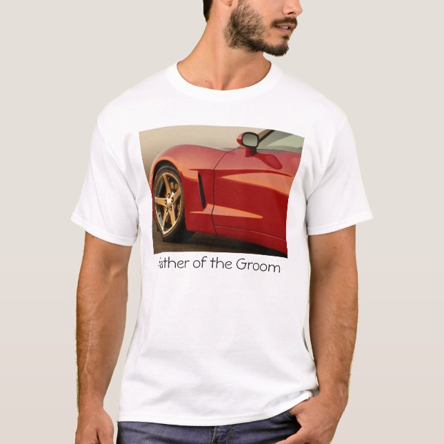 T-shirts Pai do Groom (Frente)